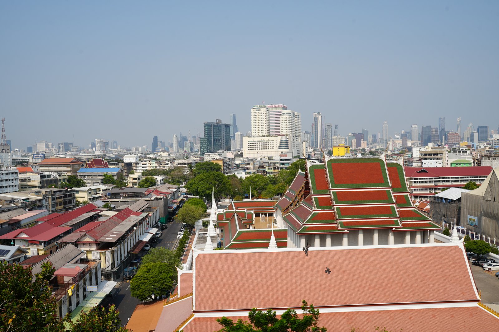 Aussicht über Bangkok