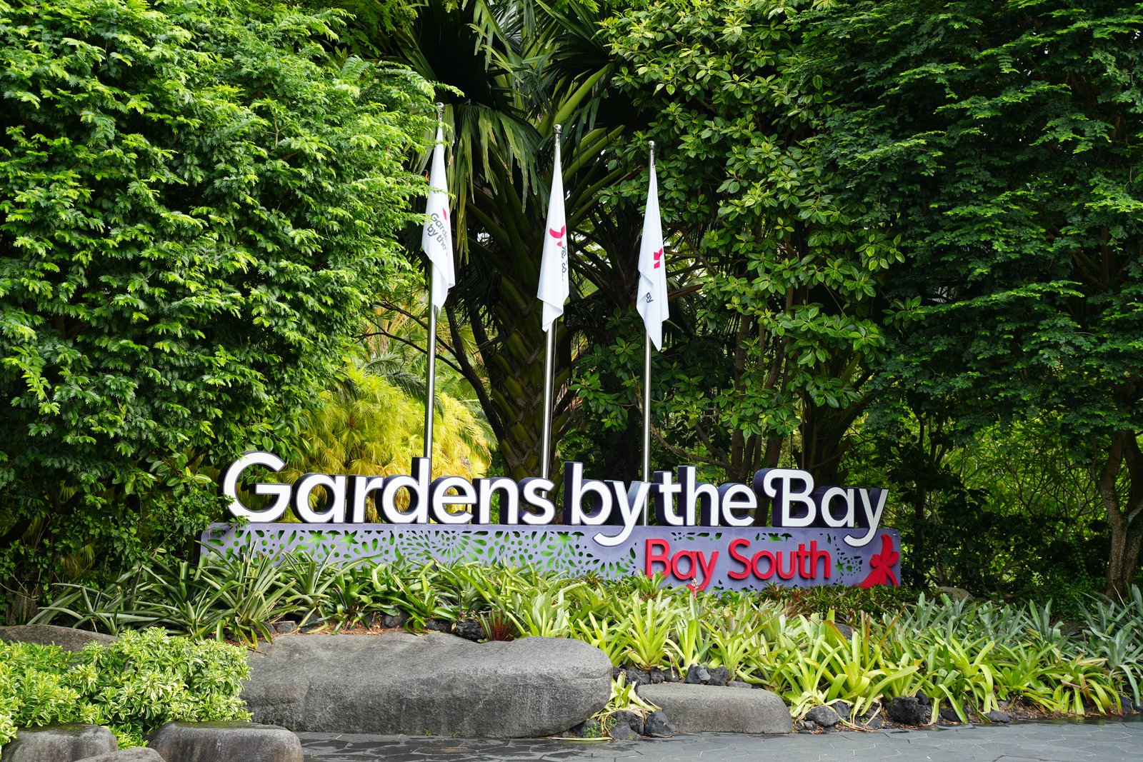 Erster Stopp: Gardens by the Bay