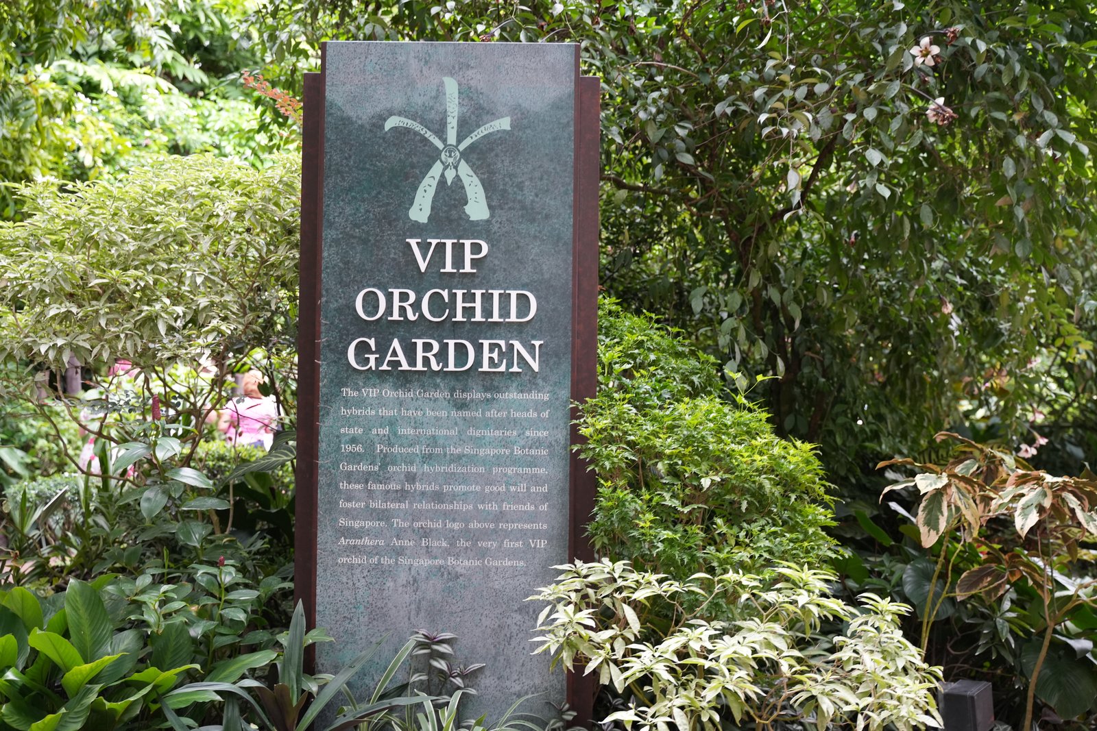 Der VIP-Orchideengarten