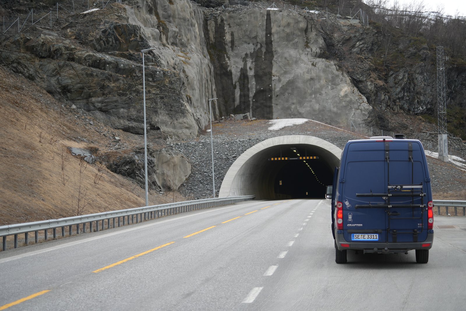 Einer von vielen Tunneln