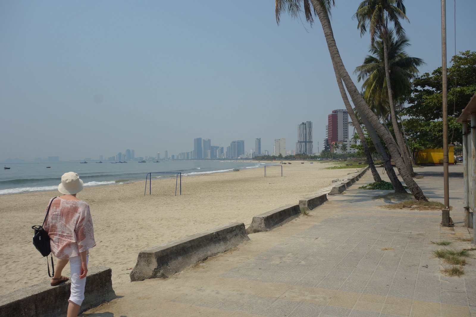 Am Stadtstrand von Da Nang