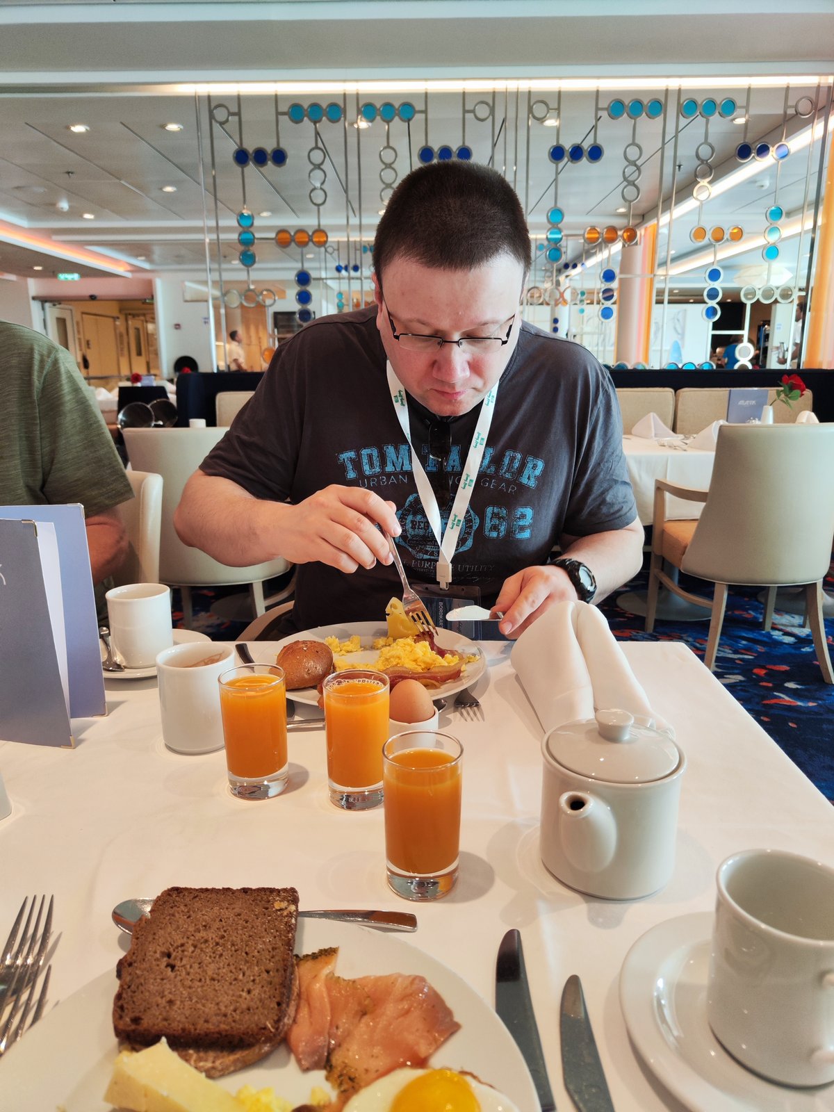 Frühstück im Atlantik