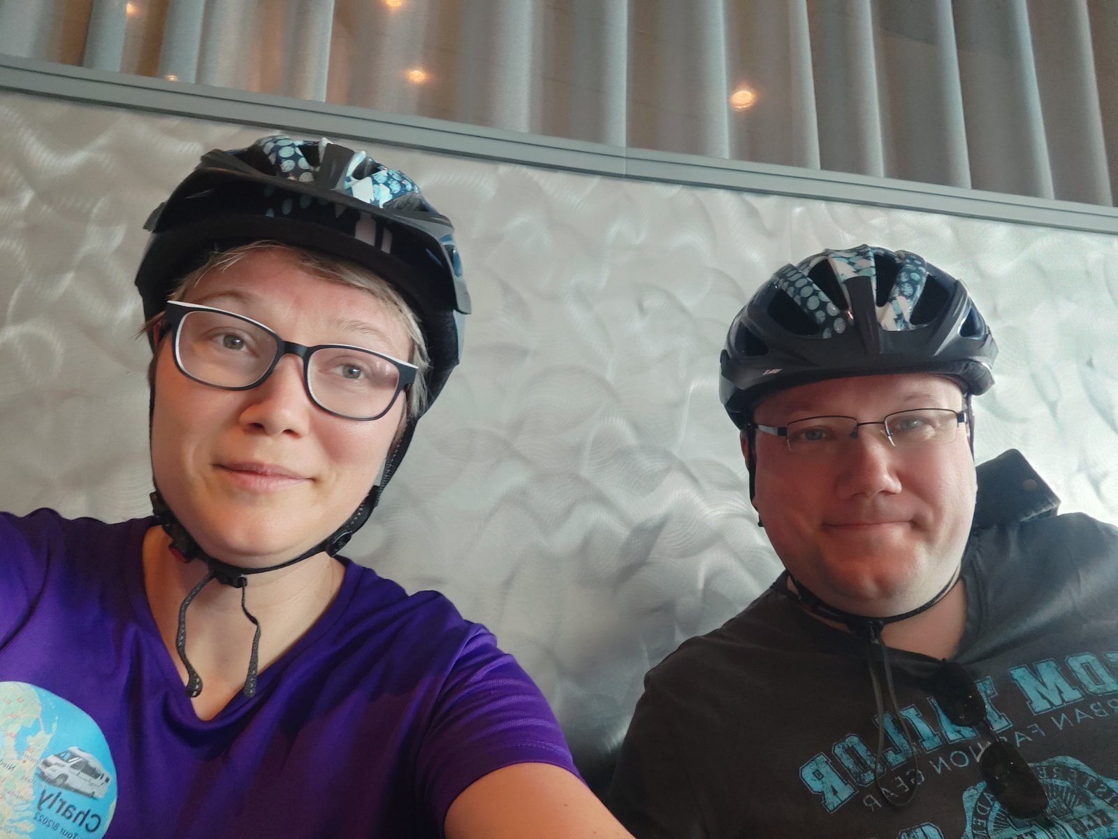Helme auf, die Radtour kann kommen