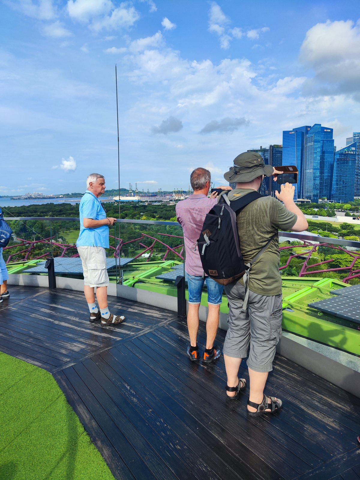 Ausblick vom Supertree Observatory