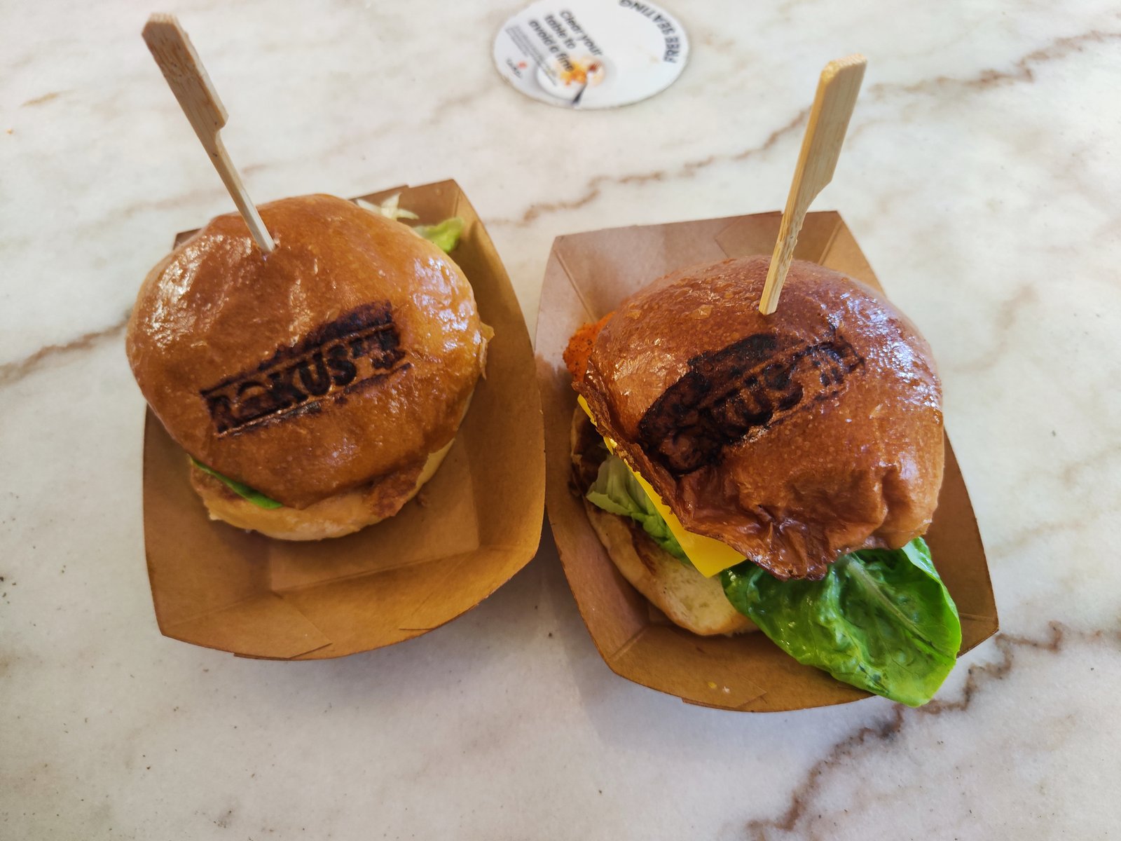 Koreanische Burger aus der Garküche