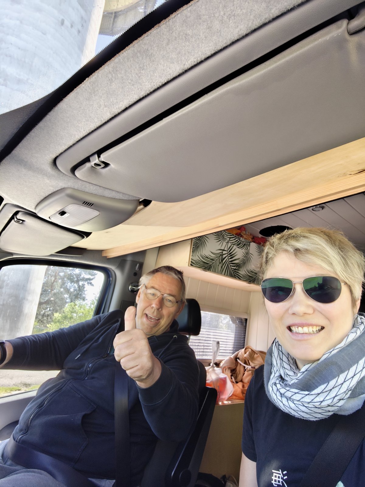 Gut gelaunt auf die Straße