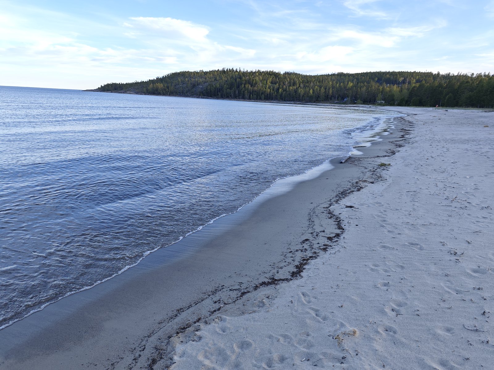 Leerer Strand