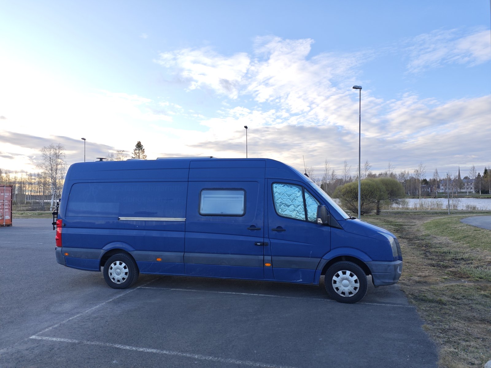 Stellplatz für die Nacht: der Ikea-Parkplatz in Haparanda