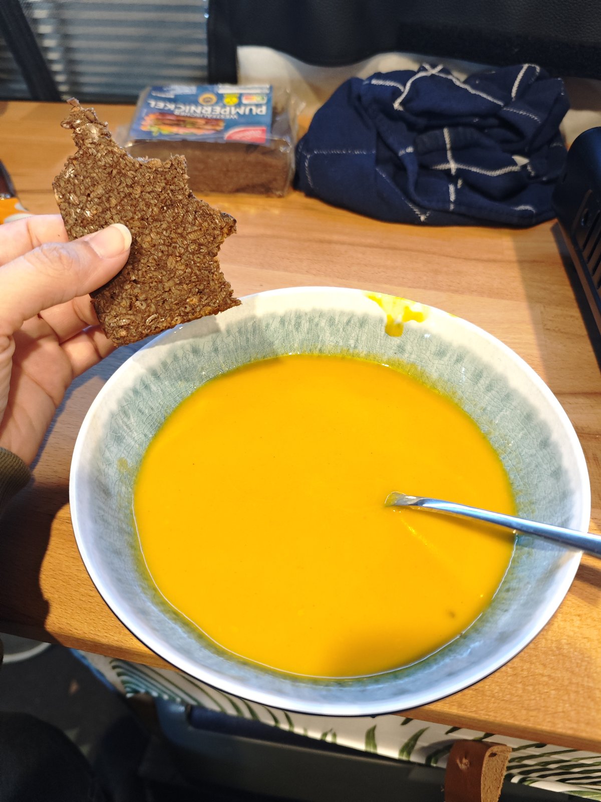 Kürbissuppe statt Pizza