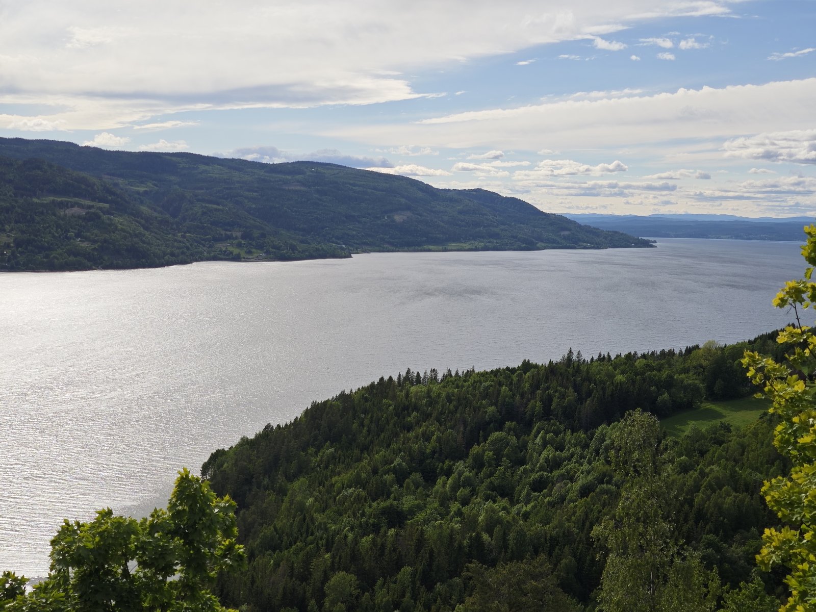 Fantastischer Blick über den Tyrifjord