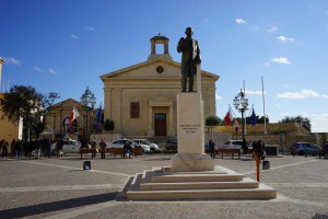 Malta Stock Exchange- Die Börse im Hintergrund